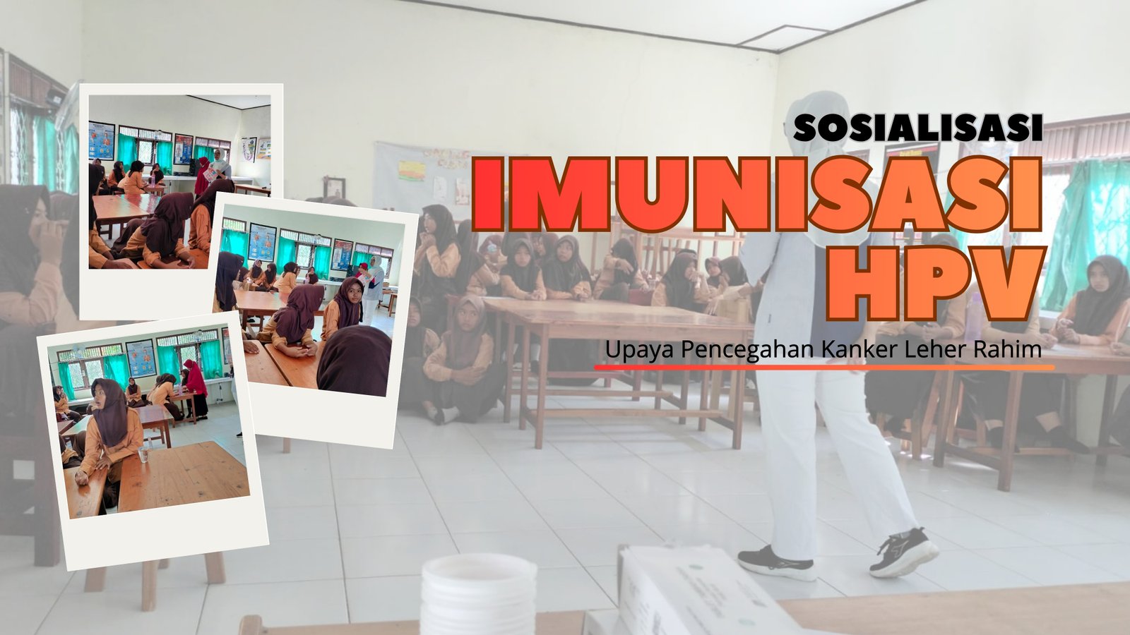 SMP Negeri 5 Kuaro Gelar Imunisasi HPV Nasional untuk Cegah Kanker Leher Rahim